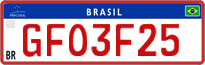 License plate of Brazil, Commercial vehicles (Mercosul)