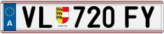 License plate of Austria, Regular plates