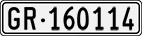 License plate of Switzerland, Cars