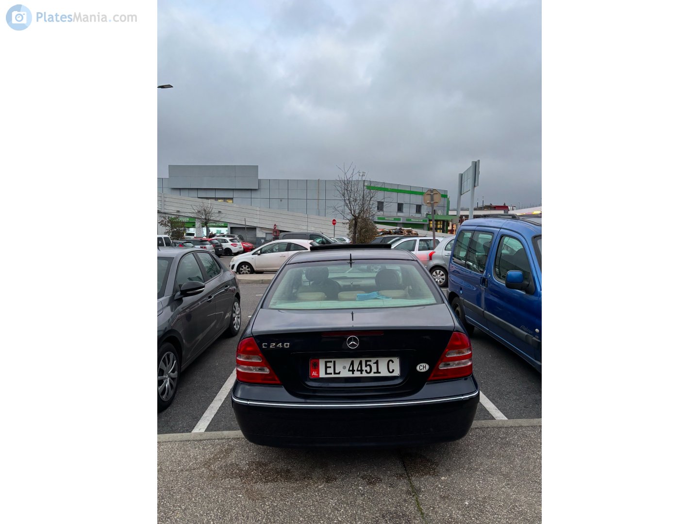 EL 4451 C, Mercedes-Benz C-Klasse 2nd gen Sedan (W203), 2000–2007