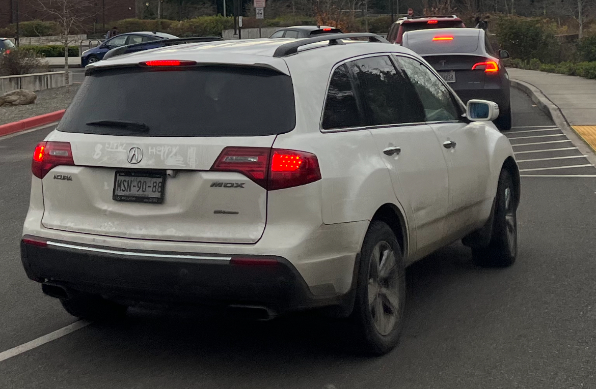 MSN-90-88, Acura MDX 2nd gen (YD2), 2006–2013