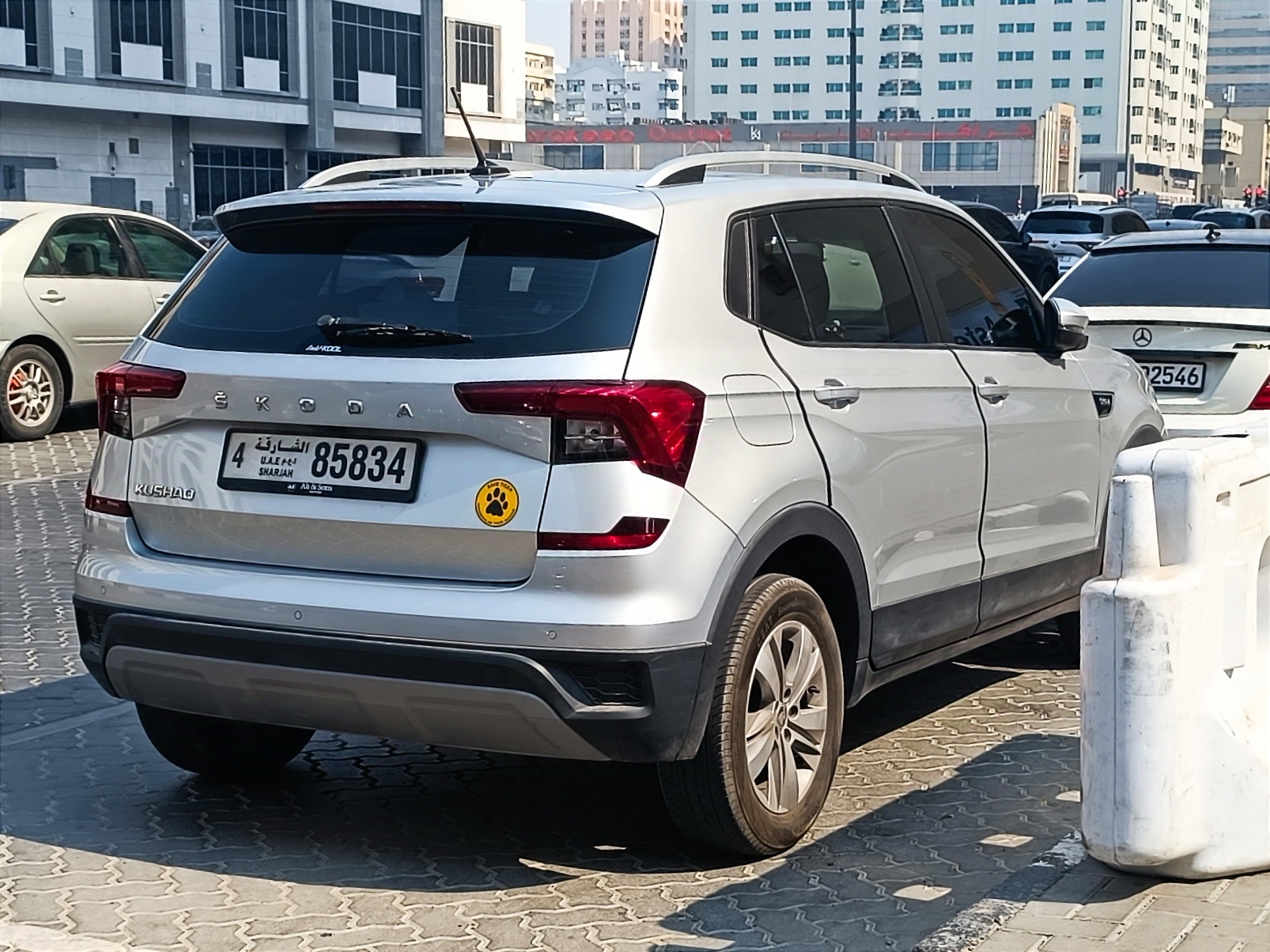 4 85834, Skoda Kushaq 1st gen (PA1; IN-market), 2021–