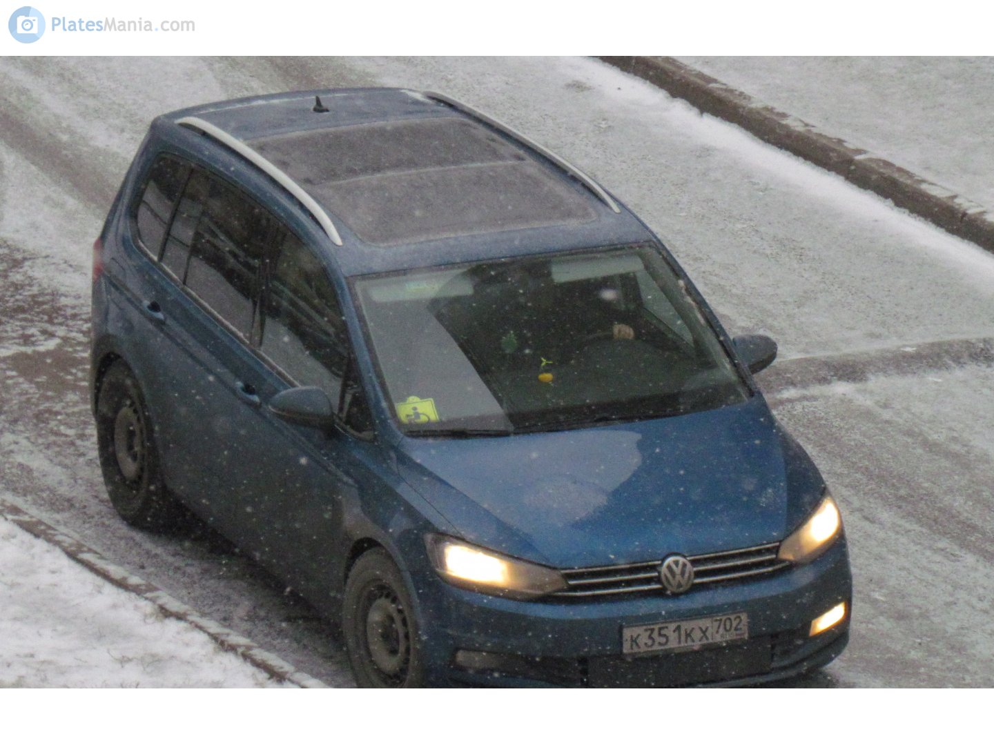 к 351 кх 702, Volkswagen Touran 2nd gen (5T1), 2015–