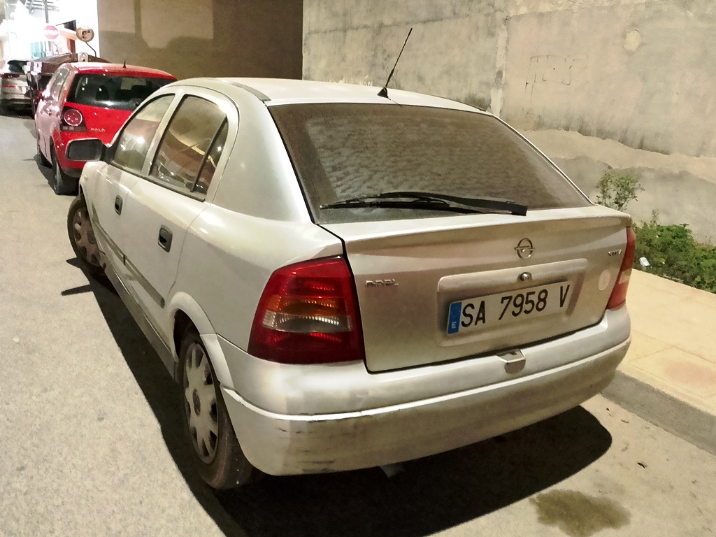 SA 7958 V, Opel Astra 2nd gen 5-door Hatch (G; T98), 1998–2009