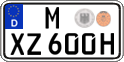German license plate, Plates for oldtimers (type 