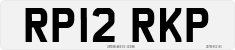 License plate of the United Kingdom, 2001 year system