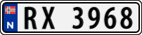License plate of Norway, Trailers, motorcycles, special vehicles