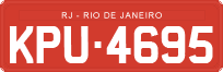 License plate of Brazil, Commercial vehicles (1990)