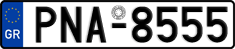 License plate of Greece, Cars