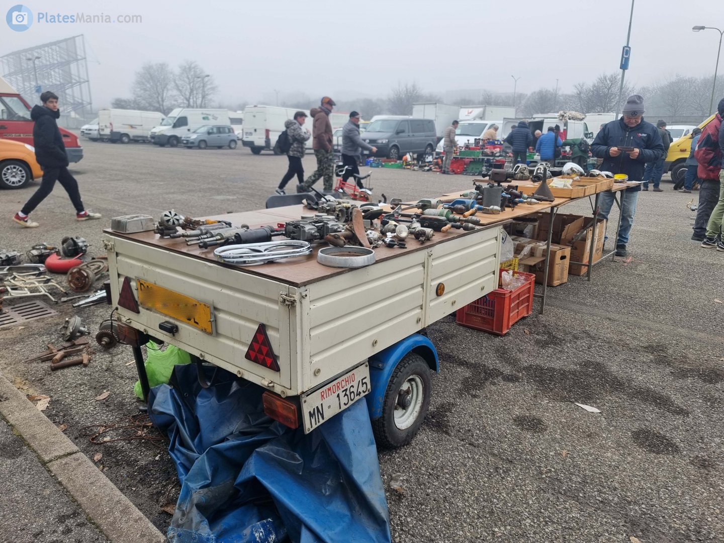 MN 13645, Przyczepy (standard 1927 r.) 