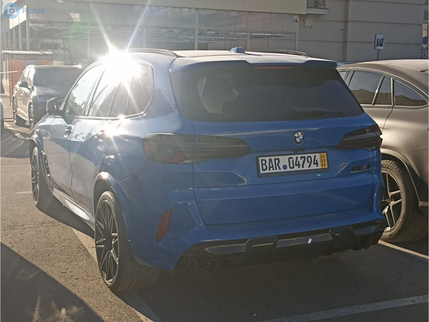 BAR 04794, BMW X5M 3rd gen (F95), facelift, 2023–