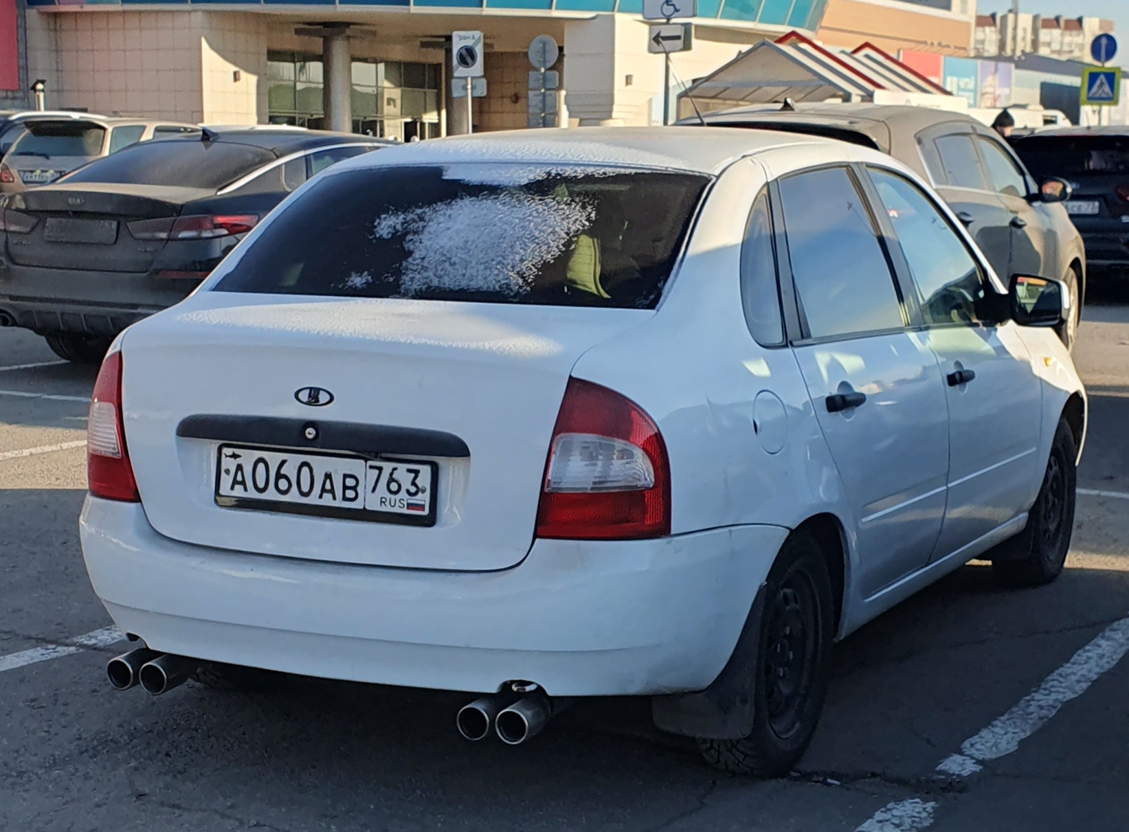 а 060 ав 763, Lada (VAZ) 1118 Kalina 