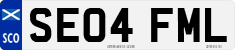 License plate of the United Kingdom, 2001 year system
