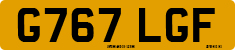 License plate of the United Kingdom, 1983 year system