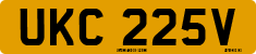 License plate of the United Kingdom, 1963 year system