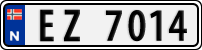 License plate of Norway, Trailers, motorcycles, special vehicles