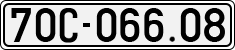 License plate of Vietnam, Cars