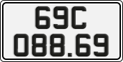 License plate of Vietnam, Cars