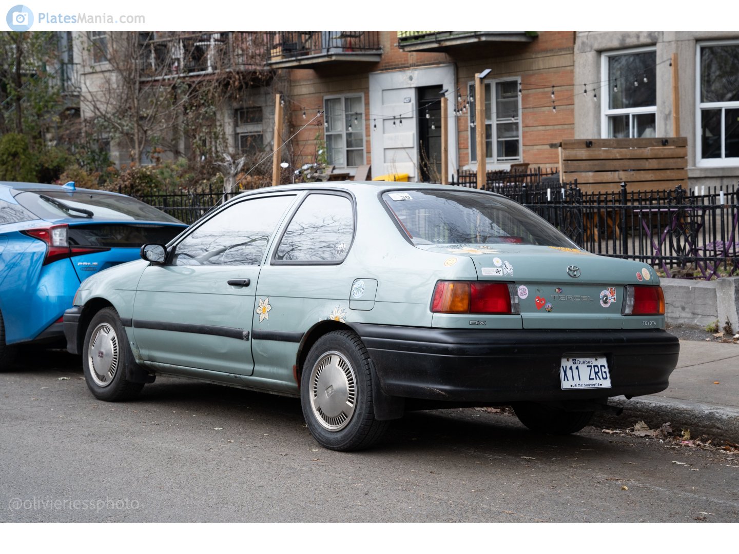 X11 ZRG, Toyota Tercel 4th gen 2-door Sedan (L40), 1990–1994