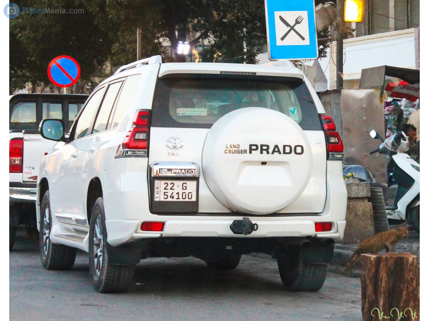 22 G 54100, Toyota Land Cruiser Prado 4th gen 5-door SUV (J150), 2nd facelift, 2017–2023