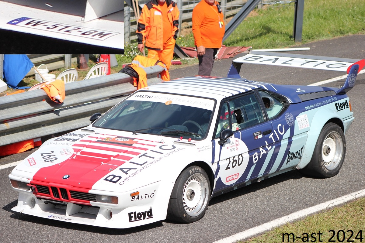 W-512-BM, BMW M1 1st gen (E26), 1978–1981