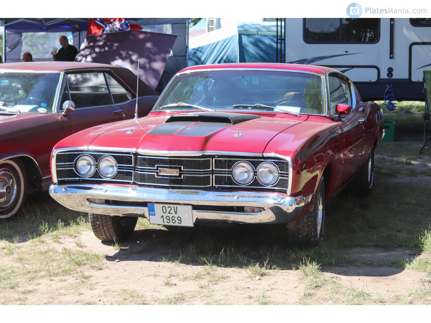 02V 1969, Mercury Cyclone 3rd gen 1969 2-door Hardtop (63), facelift, 1968–1969