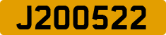 License plate of Jersey, Regular plates (J123456)