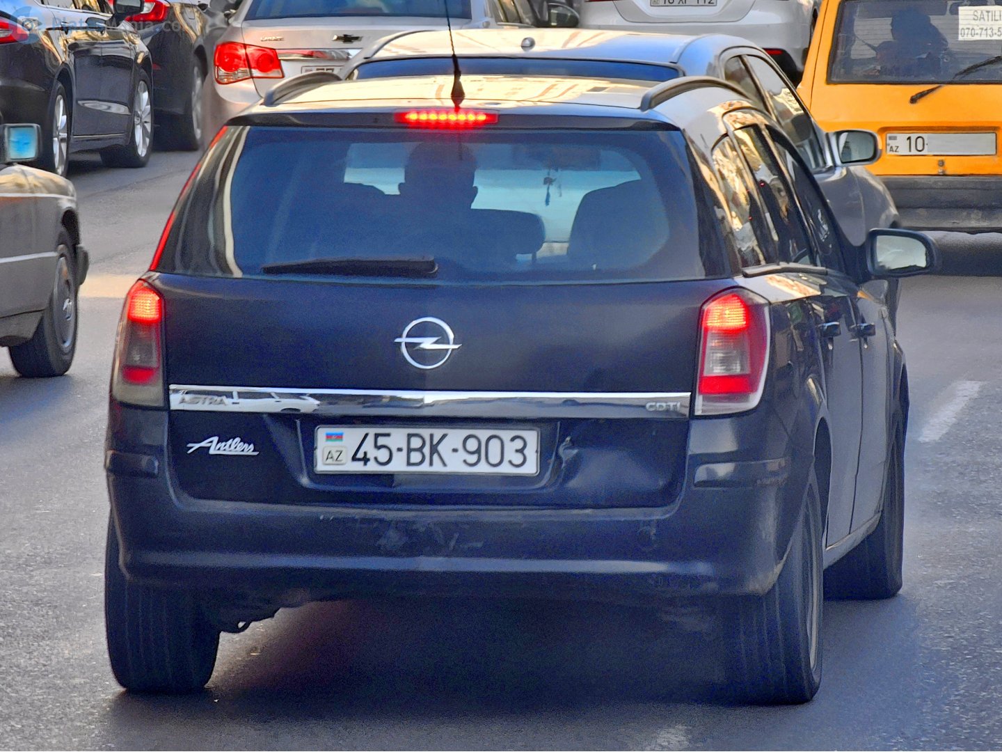 45 BK 903, Opel Astra 3rd gen Caravan Wagon (H; A04), 2004–2014