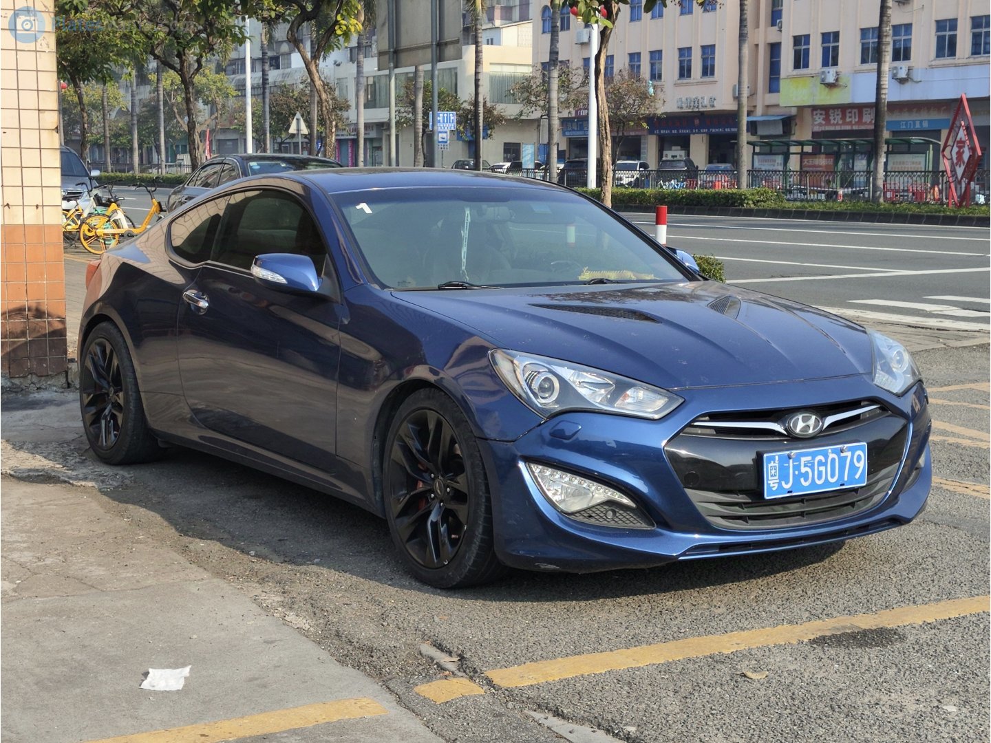 粤J·5G079, Hyundai Rohens Coupe 1st gen (BK; CN-market), 2008–2011