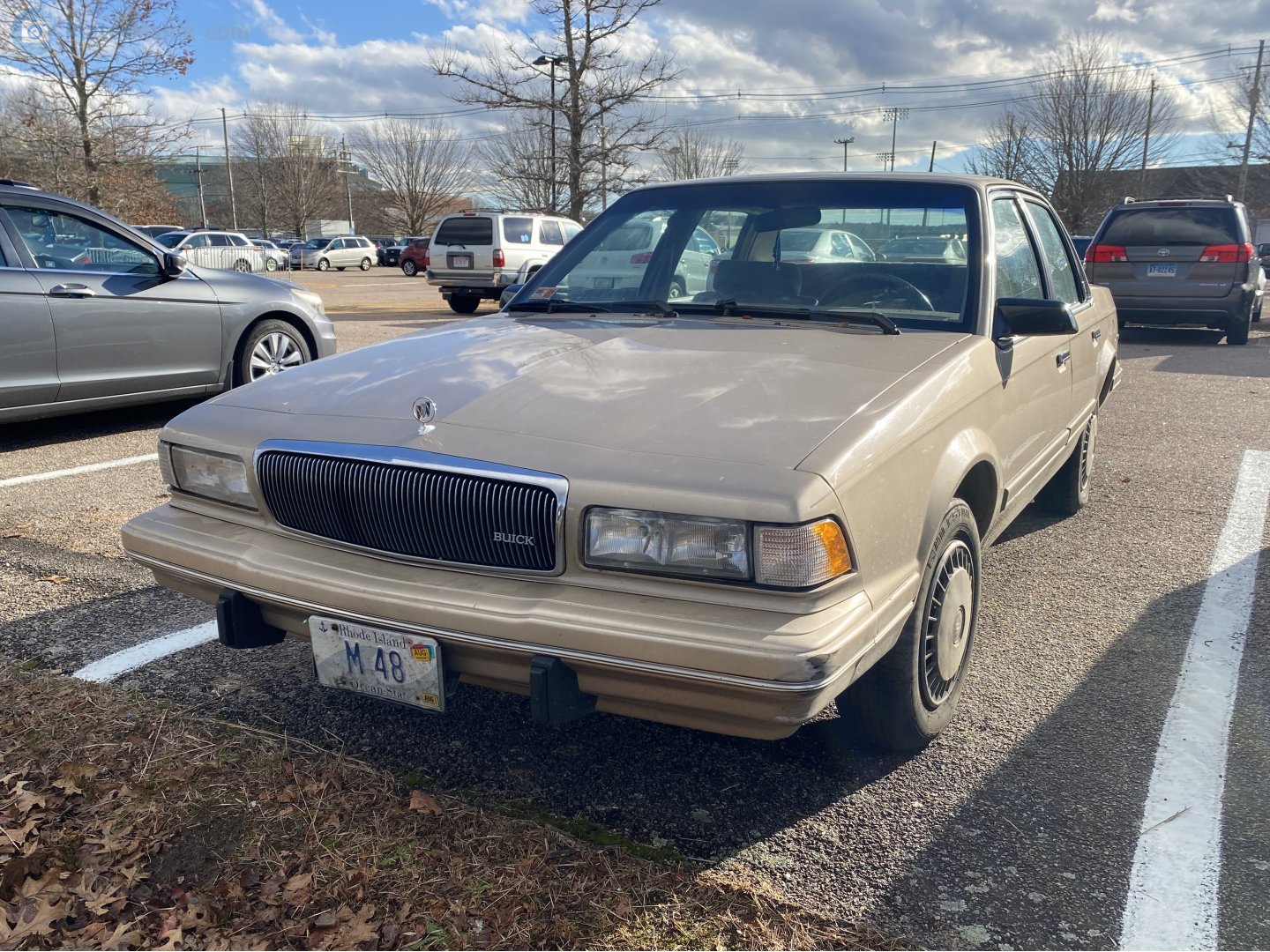 M 48, Buick Century 5th gen Sedan (19; A-body), facelift, 1988–1996