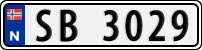 License plate of Norway, Trailers, motorcycles, special vehicles