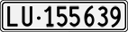 License plate of Switzerland, Cars