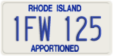 Rhode Island, Apportioned