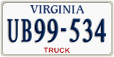 Virginia, Trucks (AB12-345)
