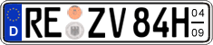 German license plate, Seasonal plates (Oldtimers)