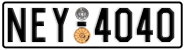 License plate of Greece, Cars