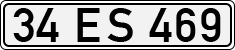 License plate of Turkey, Regular plates