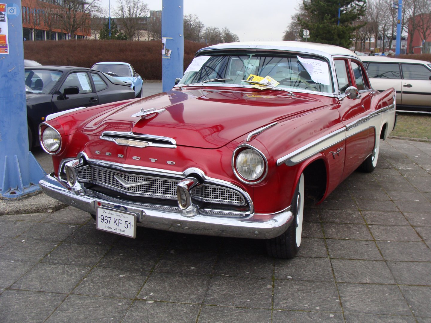 967 KF 51, DeSoto Fireflite 1st gen 1956 4-door Sedan (S24), facelift, 1955–1956