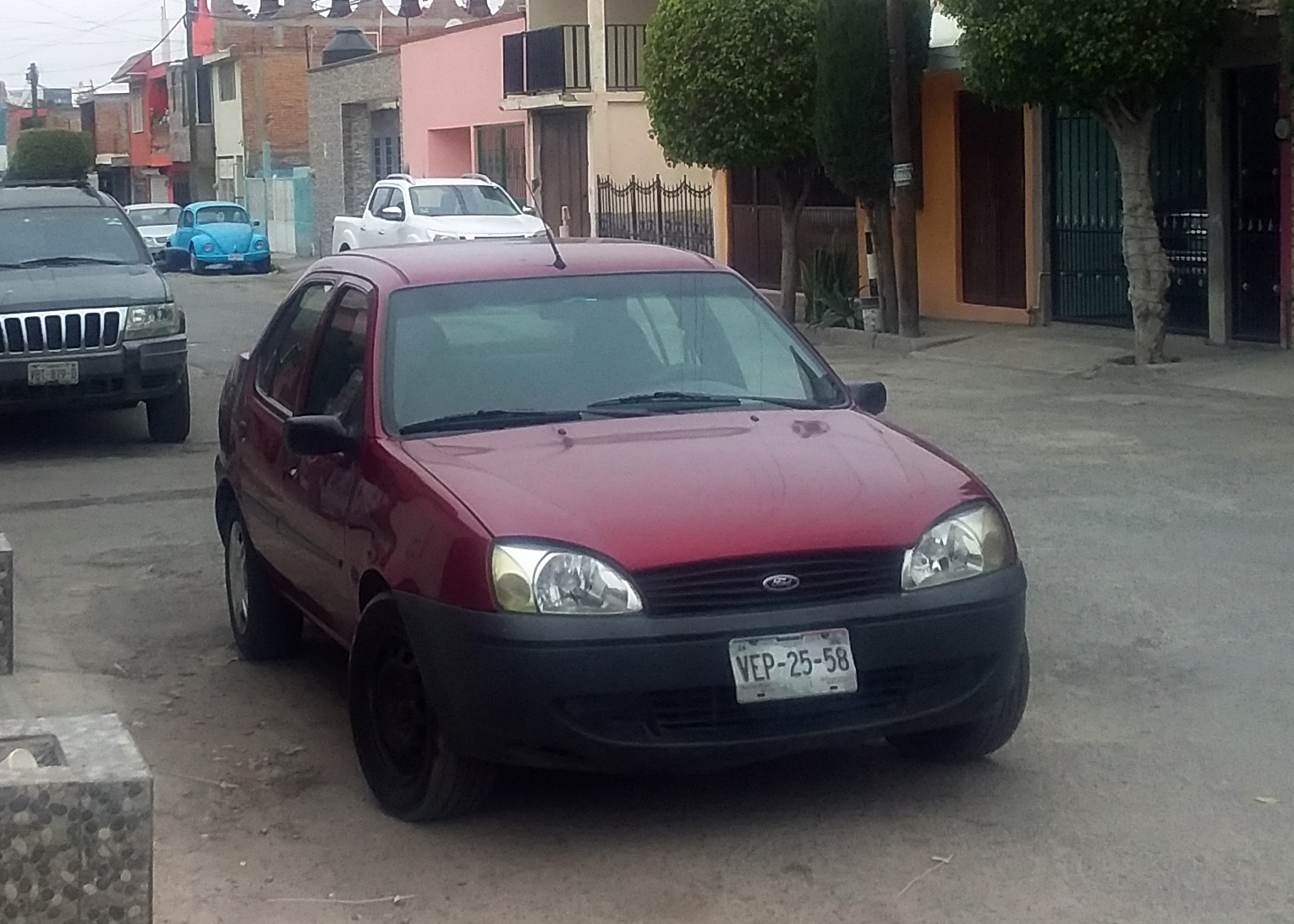 VEP-25-58, Ford Fiesta 4th gen (Ikon) Sedan (C195; LATAM-market), 1st facelift, 1999–2007