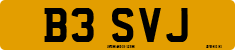 License plate of the United Kingdom, 1983 year system