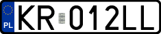 License plates of Poland, Regular car plates
