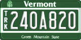 Vermont, Truck (123A456)