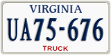 Virginia, Trucks (AB12-345)