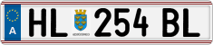License plate of Austria, Regular plates