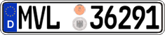 German license plate, Regional authorities