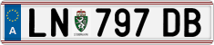 License plate of Austria, Regular plates