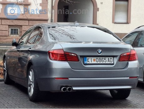 KI 0865 AD, BMW 5 Series