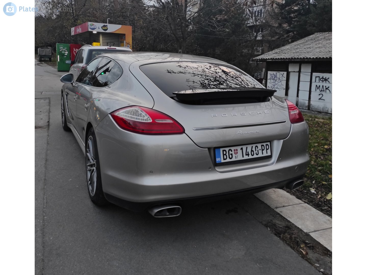 BG 1460-PP, Porsche Panamera 1st gen (970), 2009–2013