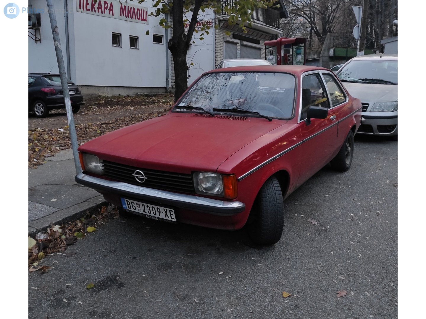 BG 2309-XE, Opel Kadett 3rd gen 2-door Sedan (C), 1973–1979