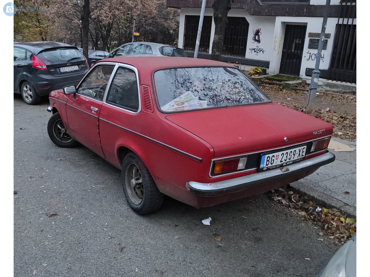 BG 2309-XE, Opel Kadett 3rd gen 2-door Sedan (C), 1973–1979